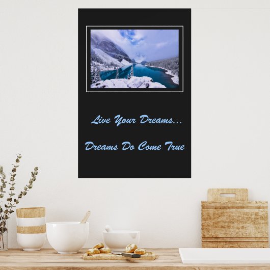 Live Uw droomprogramma's Poster (Keuken)