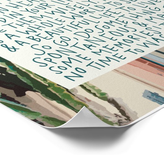 Live uw levensofferte poster (Hoek)