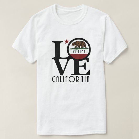LIVE Venice California T-shirt (Design voorkant)