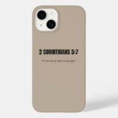 Live via Faith Phone Case (Achterkant)