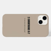Live via Faith Phone Case (Achterkant (horizontaal))