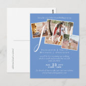 Live Videoverbinding Huwelijk of Bruids- of Bruide Briefkaart (Voorkant / Achterkant)