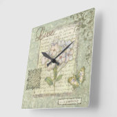 Live Vierkante Klok (Hoek)