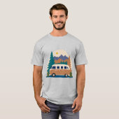 Live voor de reis t-shirt (Voorkant volledig)