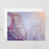 Live voor vandaag - Carnaval Briefkaart (Voorkant / Achterkant)