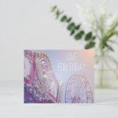 Live voor vandaag - Carnaval Briefkaart (Staand voorkant)