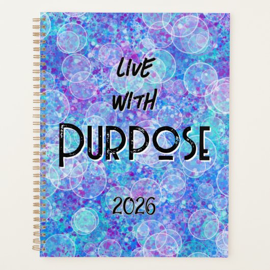 Live with Purpose 2026 Planner (Voorkant)