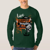 Live with Purpose: Inspire Others T-shirt (Voorkant)