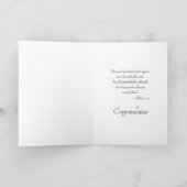 Live Word Buckeye Tree Sprout Adult Baptism Kaart (Binnen)