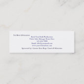 Live Worship Event Ticket (Achterkant)