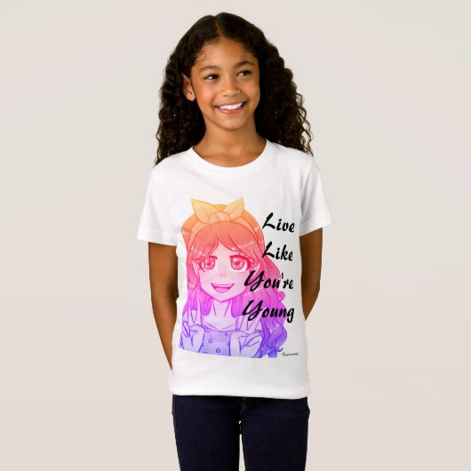 Live Young door Taylor Wolfe T-shirt (Voorkant volledig)