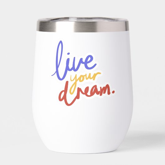 Live Your Dream (Achterkant)