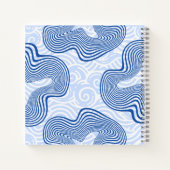 Live Your Dream - Motivational Blue Notitieboek (Achterkant)