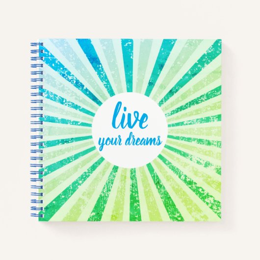 Live Your Dreams Journal Notitieboeken (Voorkant)