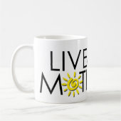 LiveAndMotivate.com Koffiemok (Links)