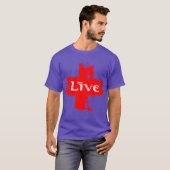 Livebandjongen T-shirt (Voorkant volledig)