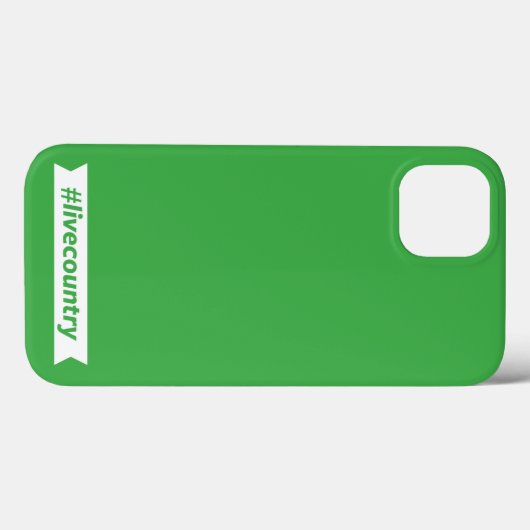#LiveCountry Case-Mate iPhone Case (Achterkant (horizontaal))