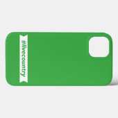 #LiveCountry Case-Mate iPhone Case (Achterkant (horizontaal))