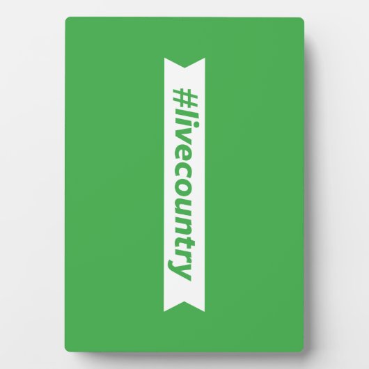 #LiveCountry Fotoplaat (voorkant)