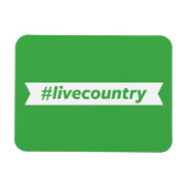 #LiveCountry Magneet (Horizontaal)
