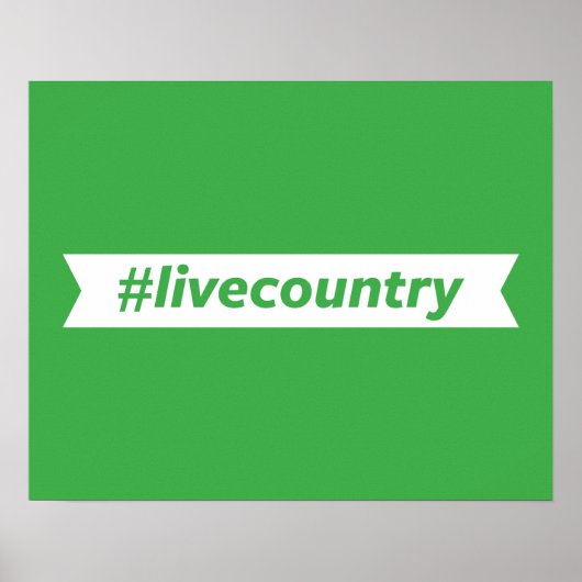 #LiveCountry Poster (Voorkant)