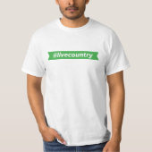 #LiveCountry T-shirt (Voorkant)