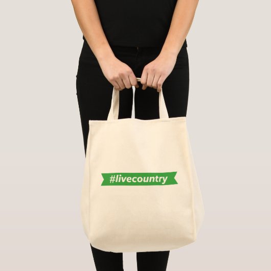 #LiveCountry Tote Bag (Voorkant (product))