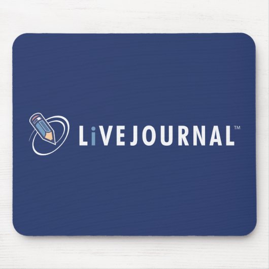 LiveJournal-Logo horizontaal Muismat (Voorkant)
