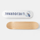 LiveJournal-logo (horizontaal) Skateboard (Horizontaal)