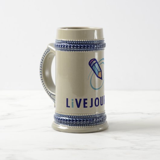 LiveJournal Stein Bierpul (Voorkant links)