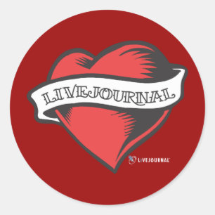 LiveJournal-Tattoo Ronde Sticker