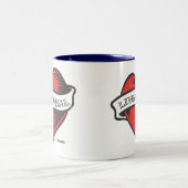 LiveJournal-Tattoo Tweekleurige Koffiemok (Center)