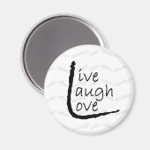 livelaughaas magneet (Voorkant / Achterkant)