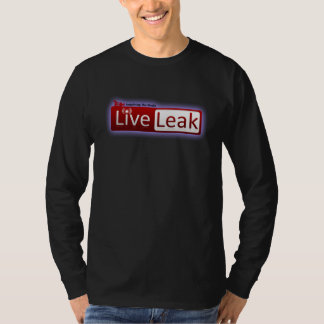 LiveLeak lange hoes zwart T-shirt