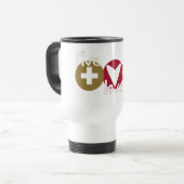 LiveLoveBe Travel Mug Reisbeker (Voorkant links)