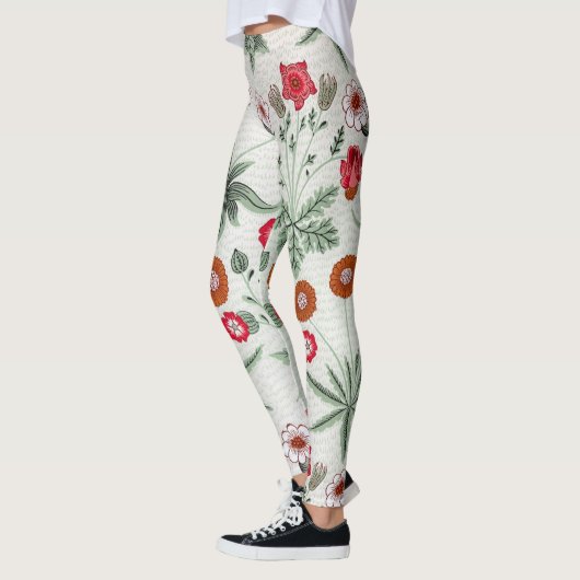 Lively Floral Pattern colorful flowers Leggings (Links)