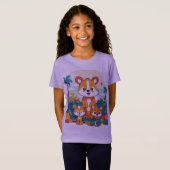 "Lively Lemurs: Family Adventure T-shirt design" (Voorkant volledig)