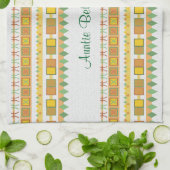 Lively Pattern Auntie's Kitchen Theedoek (Gevouwen)