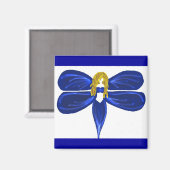 livemdame magneet (Voorkant / Achterkant)