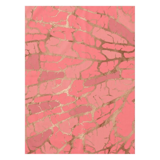 Livende koraaltextuur tafelkleed (Voorkant)