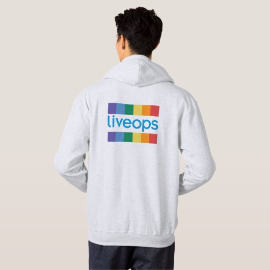 Liveops "Pride" Hoodie (Achterkant volledig)