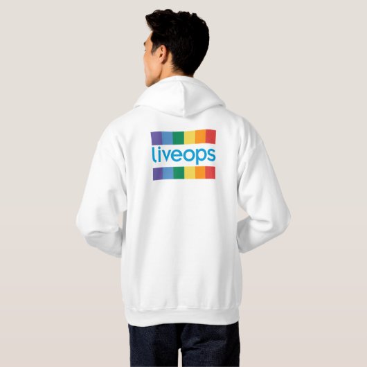 Liveops "Pride" Hoodie (Achterkant volledig)