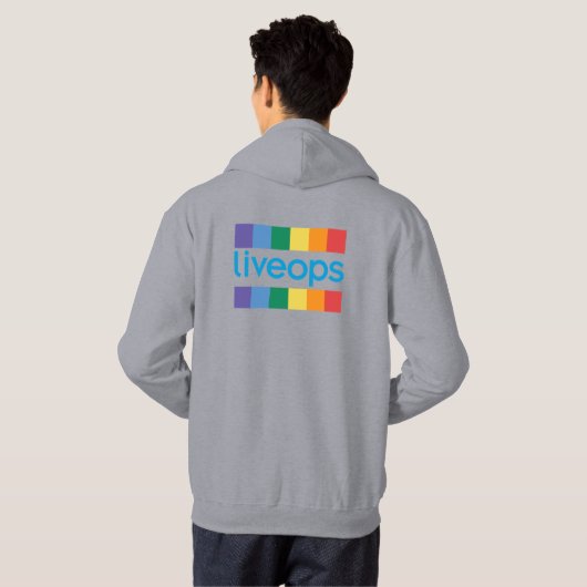 Liveops "Pride" Hoodie (Achterkant volledig)