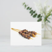 Liver Arrosticini Briefkaart (Staand voorkant)