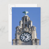 Liver Building, Cunard Building, Liverpool Briefkaart (Voorkant / Achterkant)