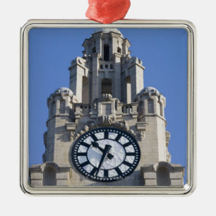 Liver Building, Cunard Building, Liverpool Metalen Ornament