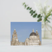 Liver Building, Liverpool, Engeland Briefkaart (Staand voorkant)