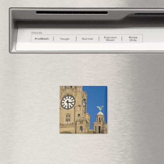 Liver Building, Liverpool, Merseyside, Engeland Magneet (Insitu (Vaatwasser))