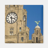 Liver Building, Liverpool, Merseyside, Engeland Magneet (Voorkant)