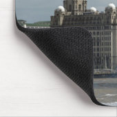Liver Building Liverpool - Mousepad Muismat (Hoek)